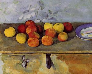 Apples and Biscuits by Oil Painting Reproduction