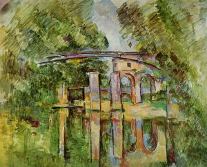 Aqueduct and Lock by Oil Painting Reproduction