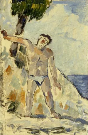 Bather with Arms Spread