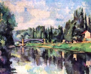 Bridge Over the Marne by Paul Cezanne Oil Painting Reproduction