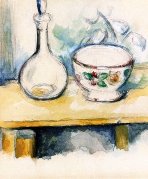 Carafe and Bowl by Oil Painting Reproduction