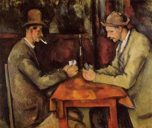 Cardplayers by Paul Cezanne Oil Painting Reproduction