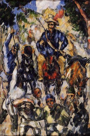 Don Quixote, Seen from the Front by Paul Cezanne Oil Painting Reproduction