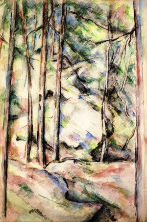 In the Woods by Oil Painting Reproduction