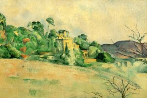 Landscape at Midday by Oil Painting Reproduction