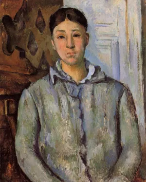 Madame Cezanne in Blue also known as Sant Van Victoria