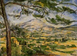 Mont Sainte-Victoire Courtauld by Oil Painting Reproduction