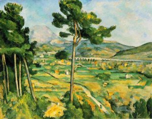 Mont Sainte-Victoire Metropolitan by Oil Painting Reproduction