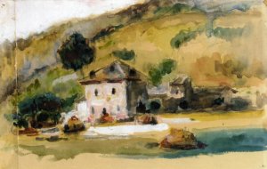 Near Aix-en-Provence by Oil Painting Reproduction