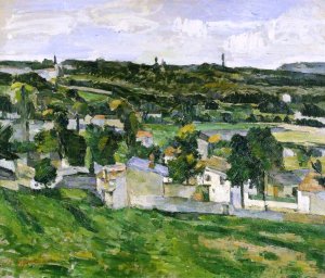 Near Auvers-sur-Oise by Oil Painting Reproduction