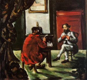 Paul Alexis Reading at Zola's House by Oil Painting Reproduction