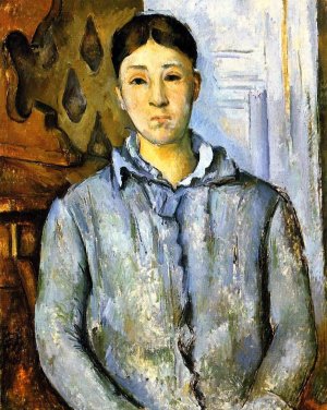 Portrait of Madame Cezanne 3 by Oil Painting Reproduction