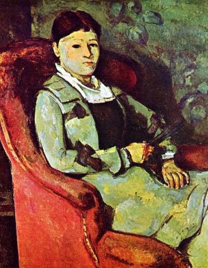 Portrait of Madame Cezanne 4 by Oil Painting Reproduction