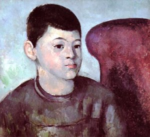 Portrait of Paul Cezanne, the Artist's Son by Oil Painting Reproduction