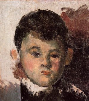 Portrait of the Artist's Son (unfinished) by Oil Painting Reproduction