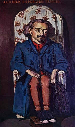 Portrait of the Painter, Achille Emperaire by Oil Painting Reproduction