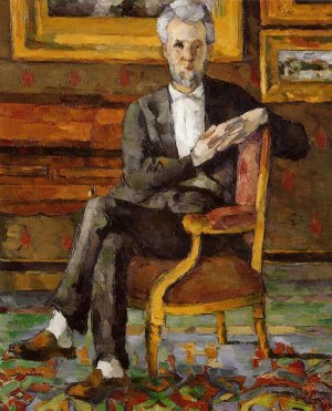 Portrait of Victor Chocquet, Seated by Oil Painting Reproduction