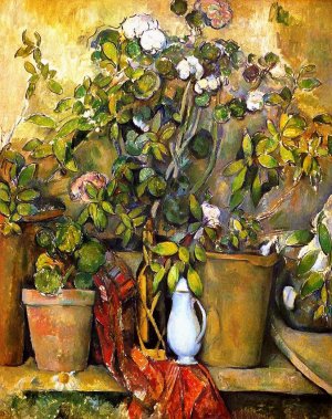 Potted Plants by Oil Painting Reproduction