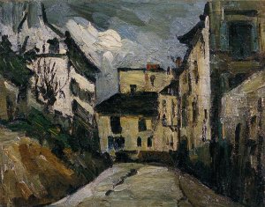 Rue des Saules, Montmartre by Oil Painting Reproduction