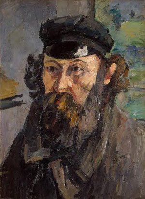 Self Portrait in a Casquette by Oil Painting Reproduction