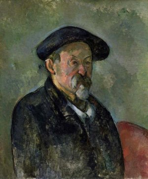 Self Portrait with a Beret by Oil Painting Reproduction