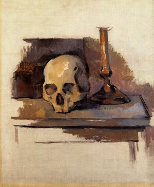 Skull by Oil Painting Reproduction