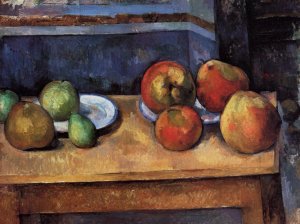 Still Life - Apples and Pears by Oil Painting Reproduction