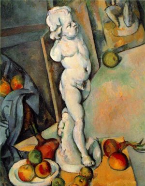 Still Life with Plaster Cupid by Oil Painting Reproduction