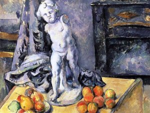 Still Life with Plaster Cupid by Oil Painting Reproduction