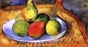 Still Life by Paul Cezanne Oil Painting Reproduction