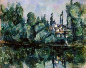 The Banks of the Marne by Oil Painting Reproduction