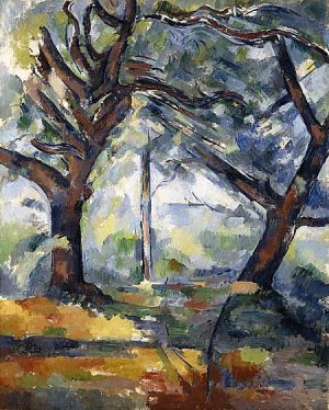 The Big Trees by Oil Painting Reproduction