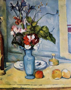 The Blue Vase by Oil Painting Reproduction