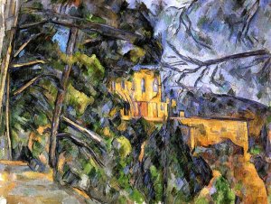 The Chateau Noir by Oil Painting Reproduction