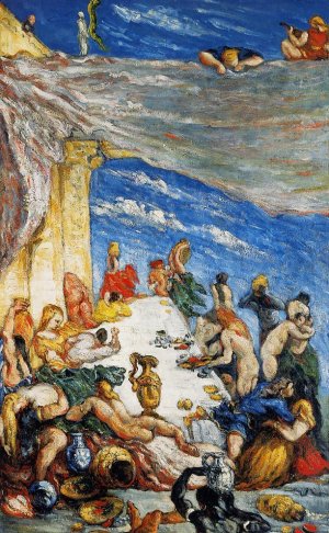 The Feast also known as The Banquet of Nebuchadnezzar by Oil Painting Reproduction