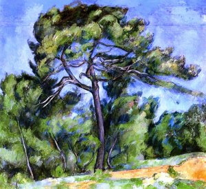 The Great Pine by Paul Cezanne Oil Painting Reproduction