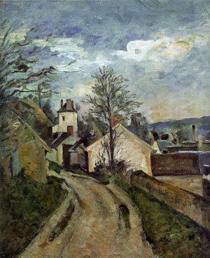 The House of Dr. Gached in Auvers by Oil Painting Reproduction