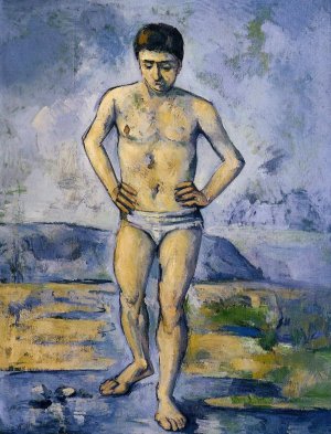 The Large Bather by Oil Painting Reproduction