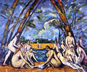 The Large Bathers 3 by Oil Painting Reproduction