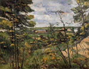 The Oise Valley by Oil Painting Reproduction