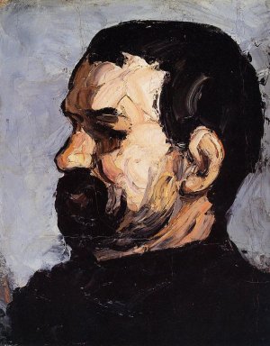 Uncle Dominique in Profile by Oil Painting Reproduction