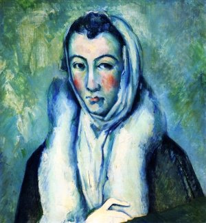 Woman with an Ermine after El Greco by Oil Painting Reproduction